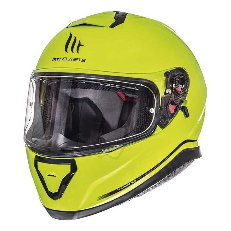 Integrální přilba na motorku MT Thunder 3 SV fluo žlutá Velikost: L