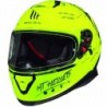 Integrální přilba na motorku MT Thunder 3 SV Board fluo žlutá Velikost: L